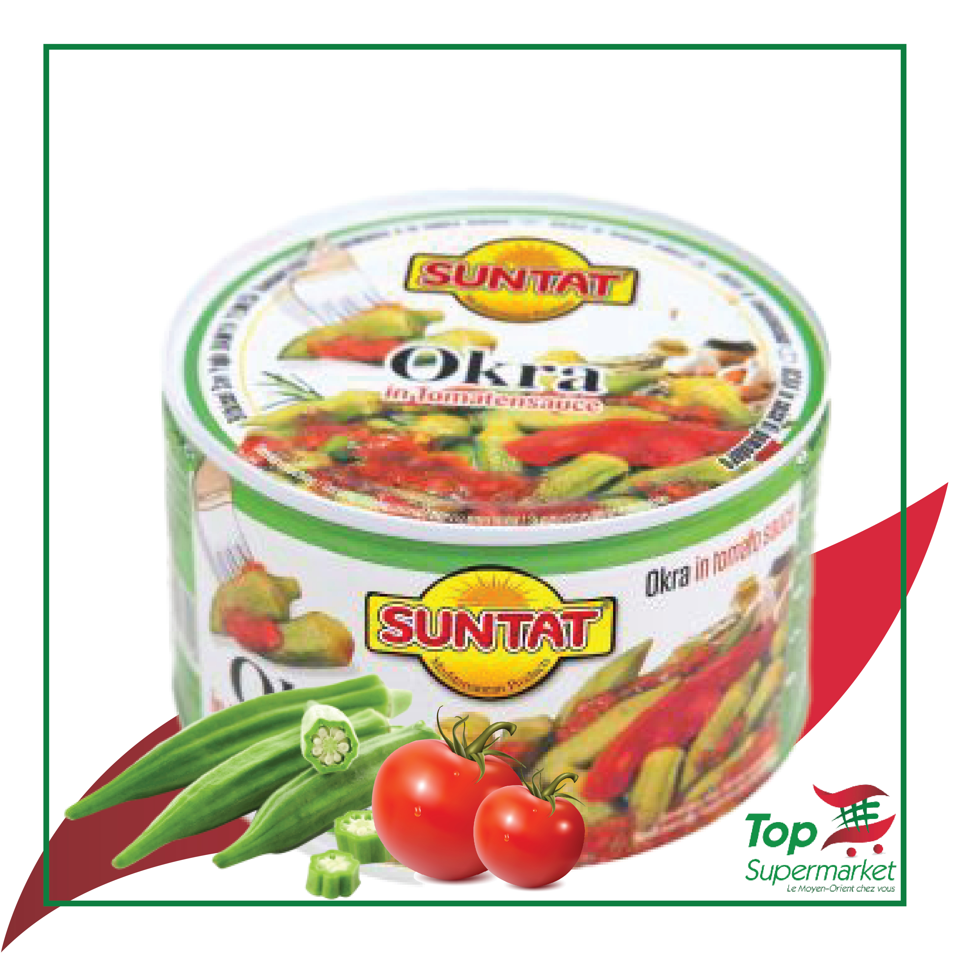 Suntat gombos à la sauce tomate 350gr